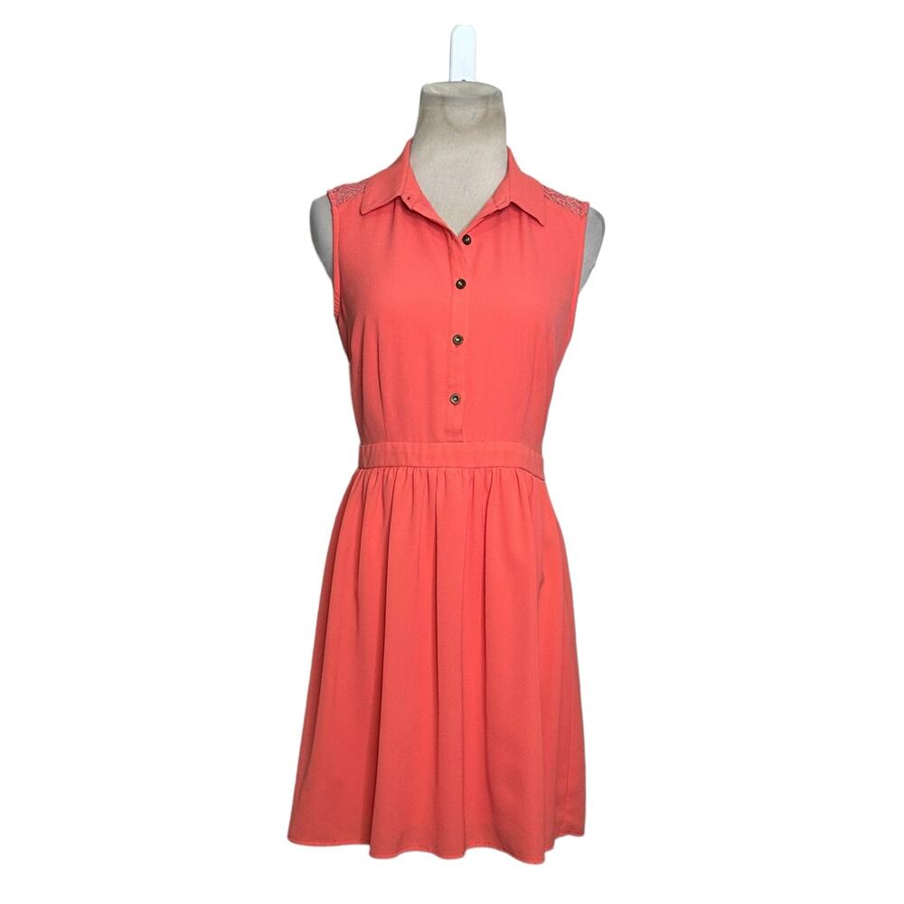 Speechless pink melon summer mini dress size M